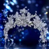 Sparkling diamond-encrusted butterfly flower headwear, fashionable and elegant wedding hair accessories, girls' hair accessories, headwear accessories Specification image